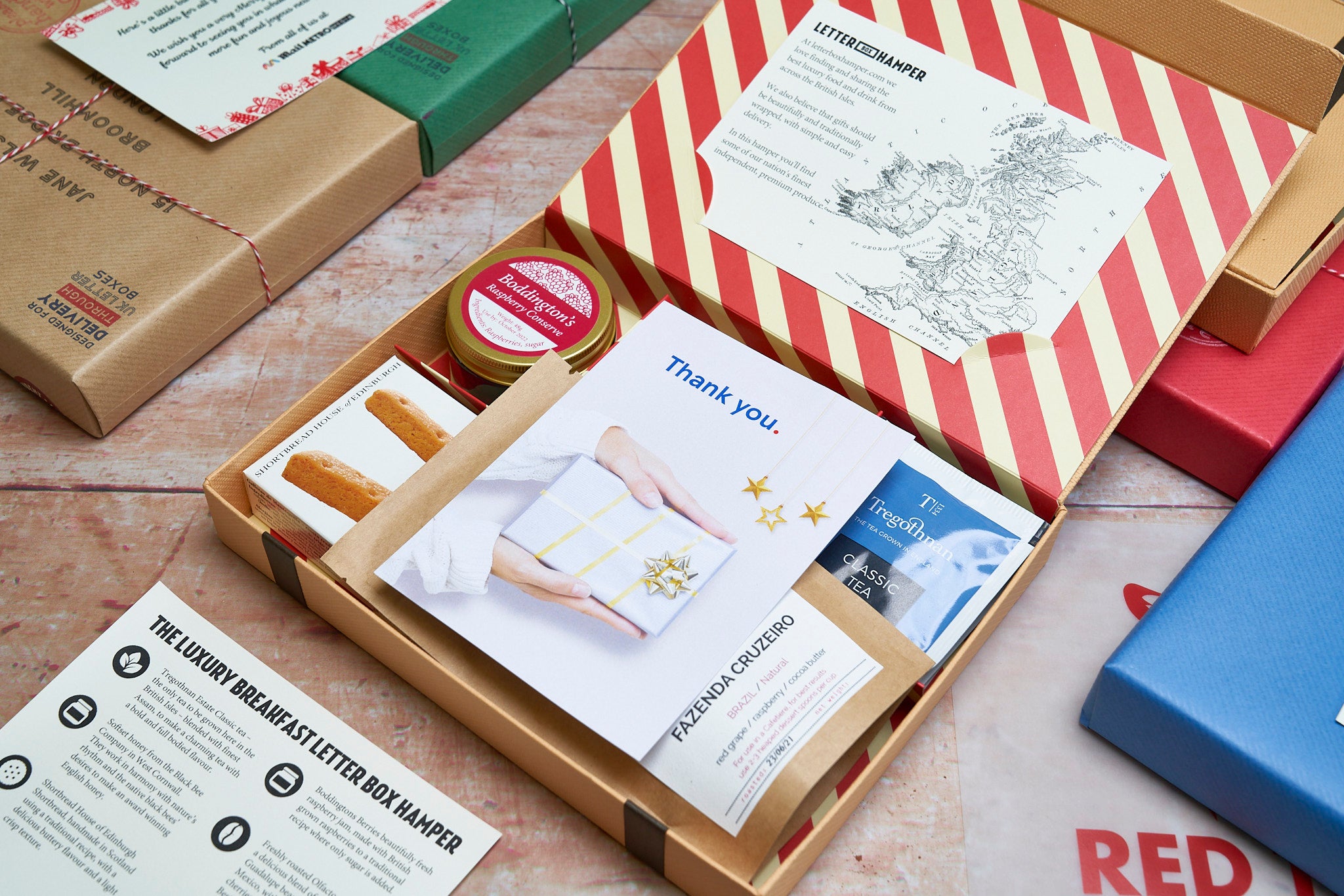 Tesco corporate letterbox gift