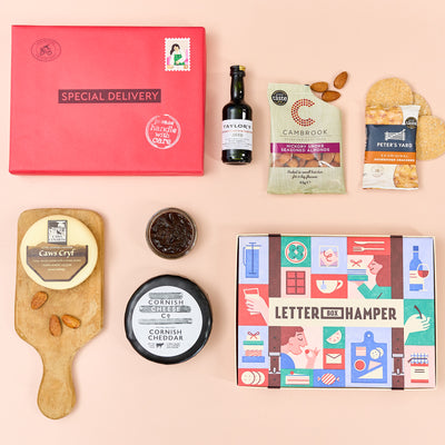 Cheese & Port Letter Box Hamper