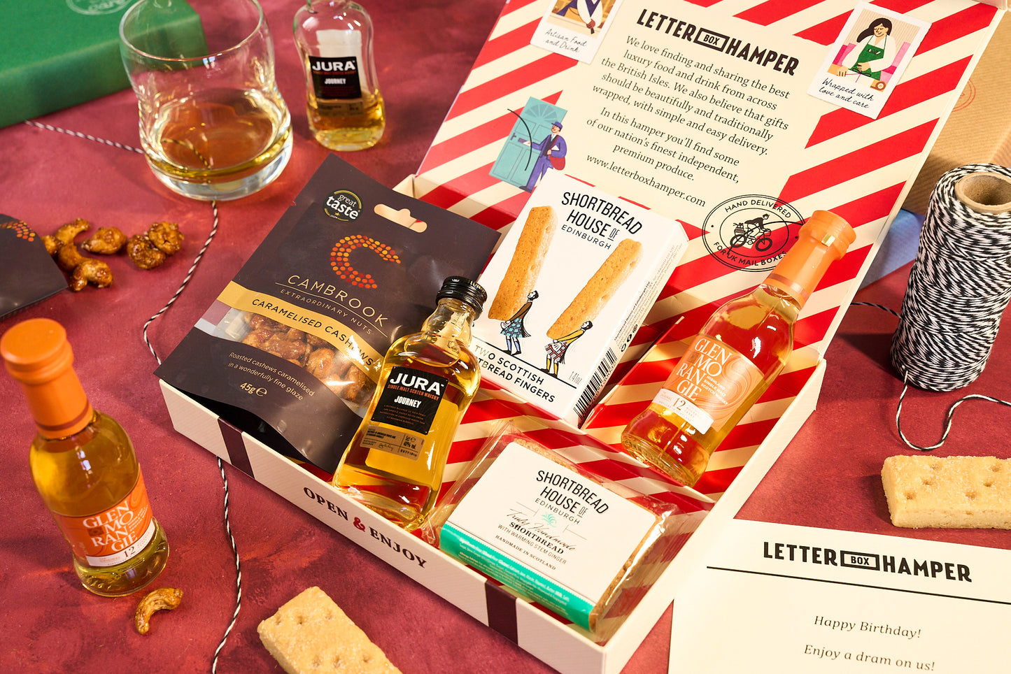 Whisky Lovers Letter Box Hamper