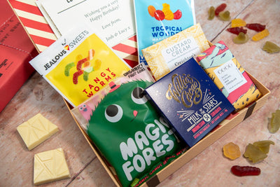 UK Retro Sweets Letter Box Hamper