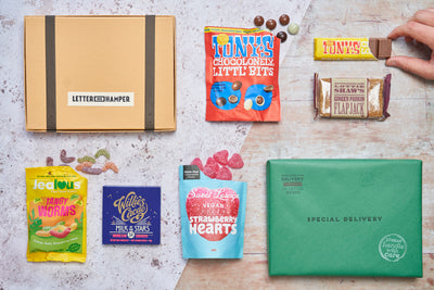 Retro Sweets Letter Box Hamper