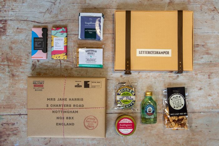 Best of British Letter Box Hamper - with Gin