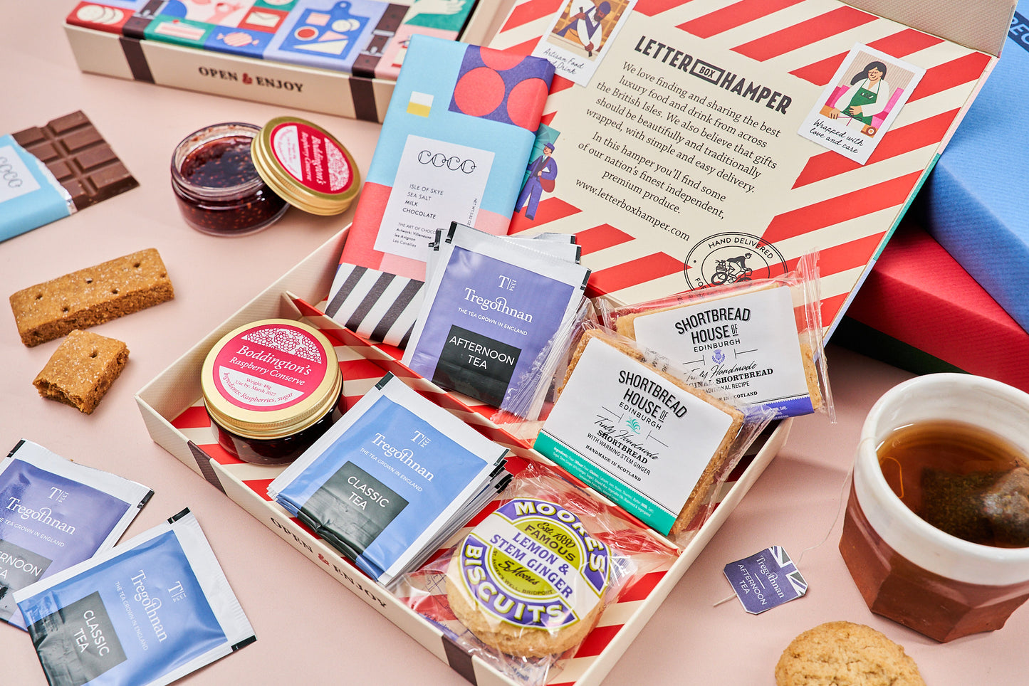 Afternoon Tea Hamper - with British grown Tea