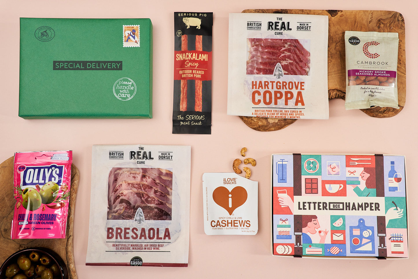 British Charcuterie Letter Box Hamper