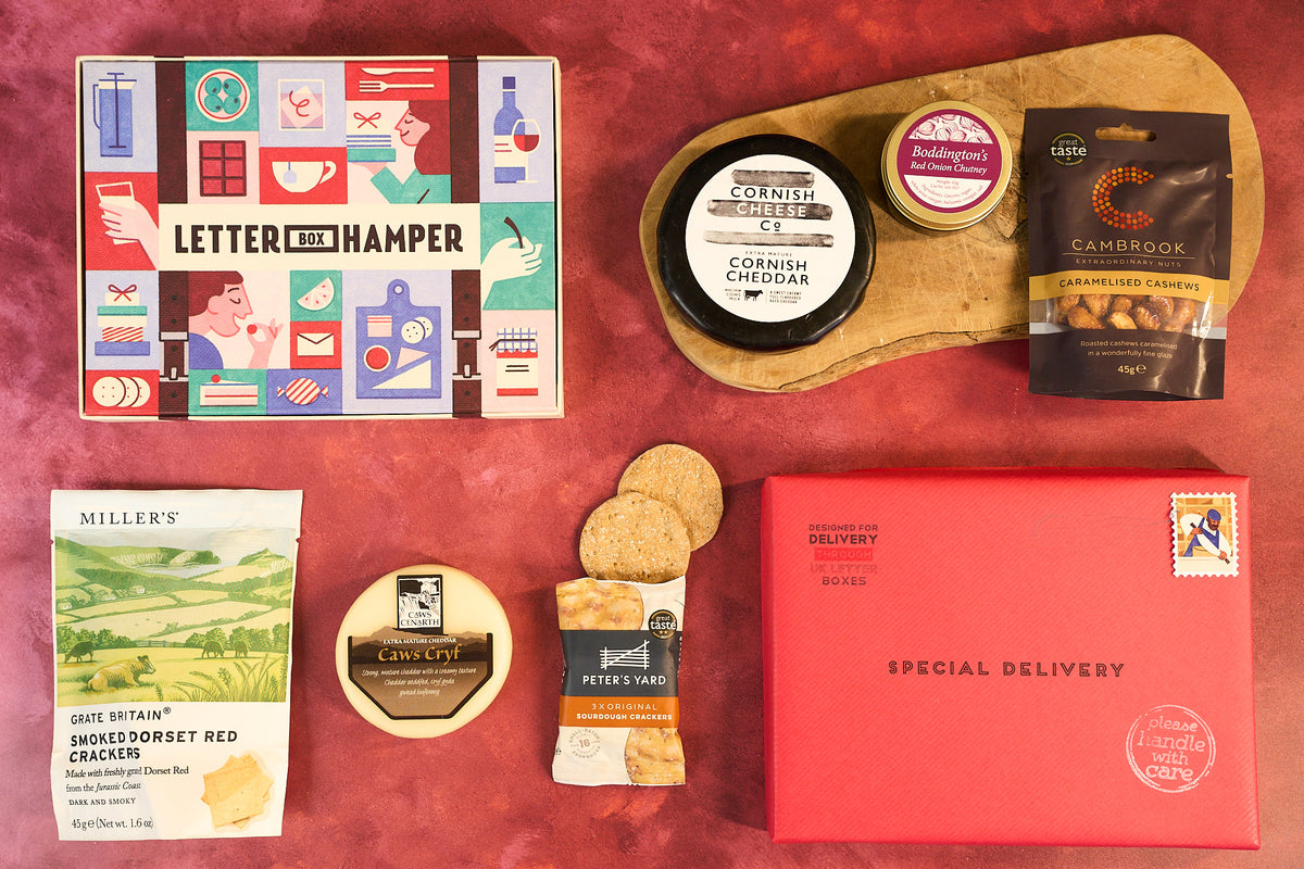 Cheese Lovers Letter Box Hamper | Delivered By Post