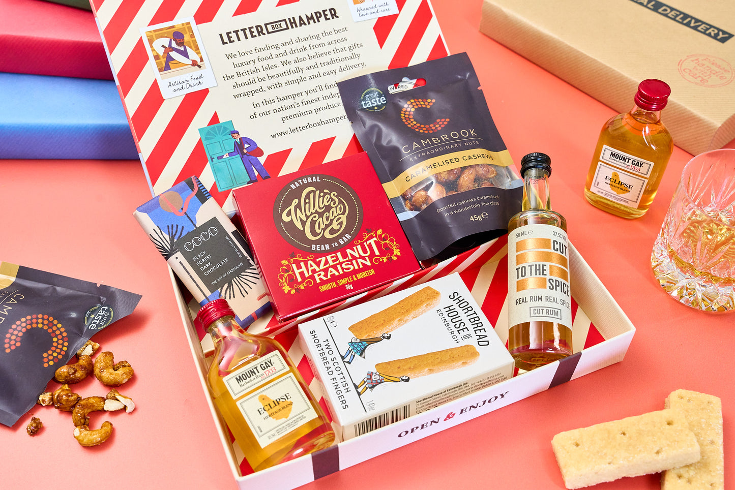 Rum Lovers Letter Box Hamper