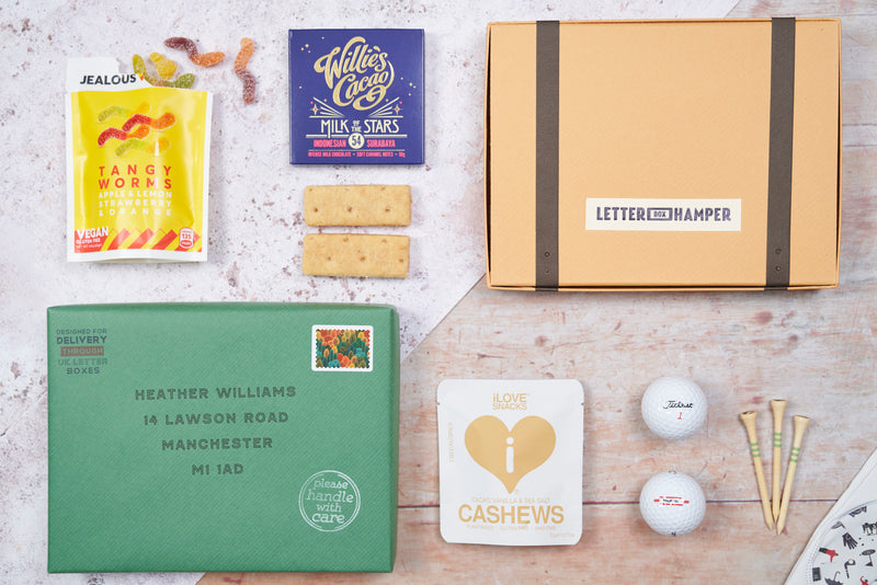 Golf Lovers Letter Box Hamper