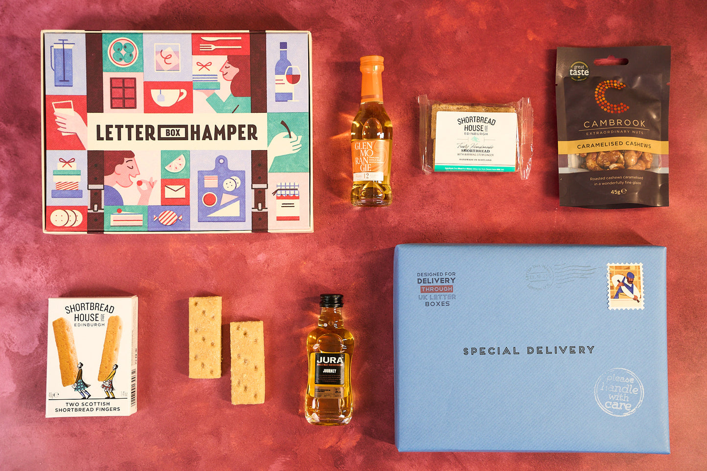 Whisky Lovers Letter Box Hamper