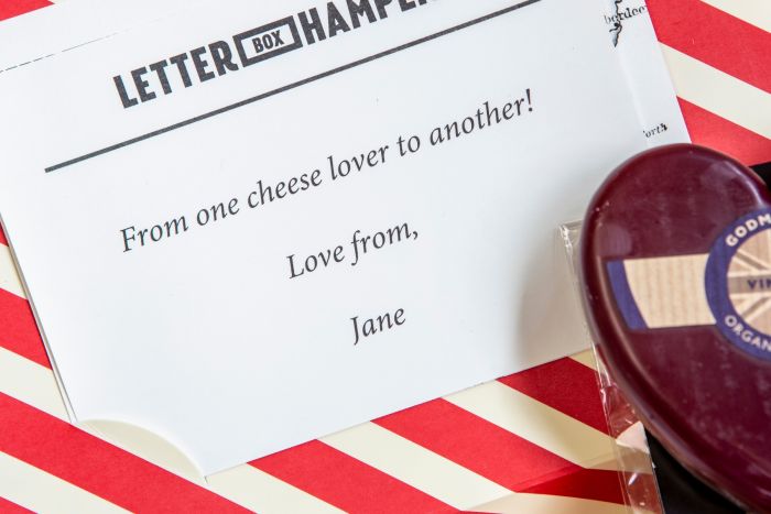 Cheese Letterbox Hamper Gift