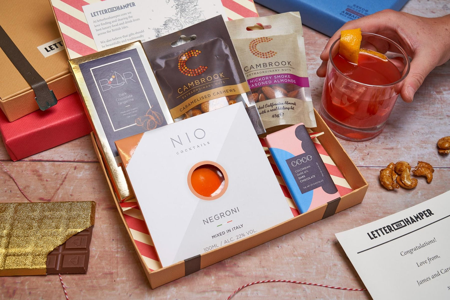 Letter Box Hamper Cocktails - Negroni